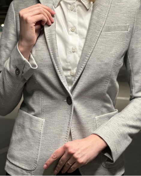 Sako dámské Massimo Dutti šedé